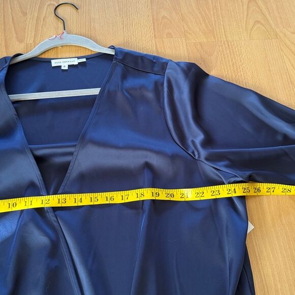 Good American Satin Wrap top - Picture 8 of 10